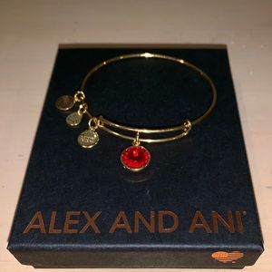 Charm Bangle With Swarovski® Crystals